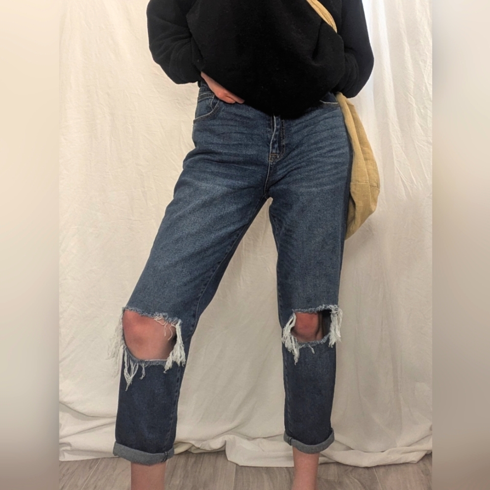 Denim Capris